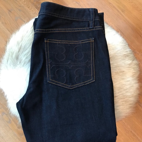 Tory Burch Classic Tory Boot Denim, size 28 - Picture 2 of 3